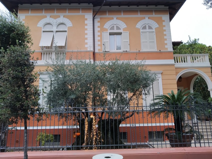 Old house at Pesaro, Italy