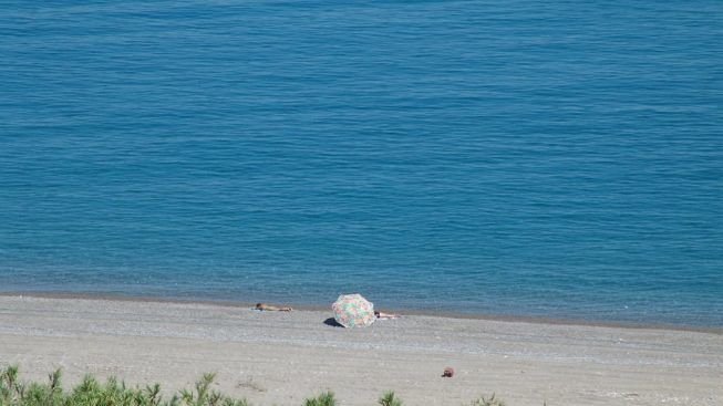 Beach at Ciro Marina, Calabria, Italy-2